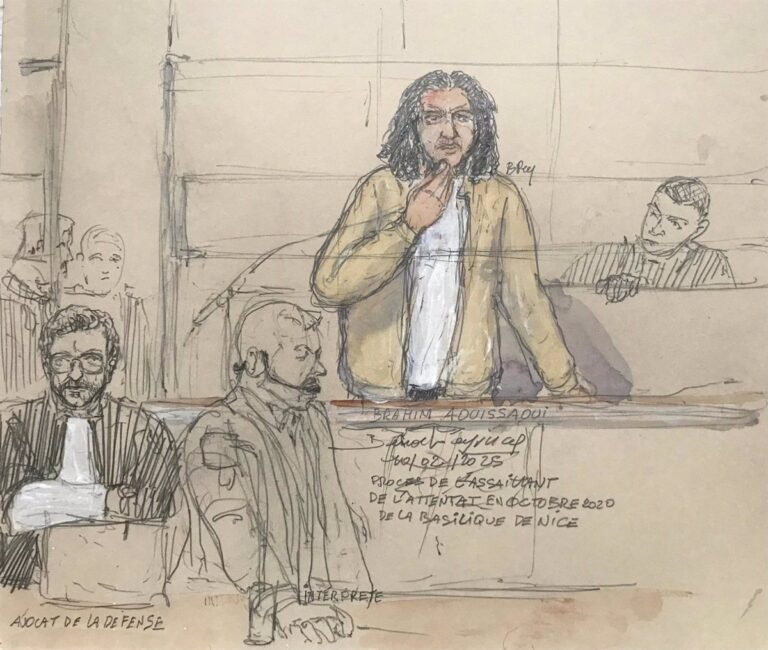 L'auteur d'une attaque avec une attaque au couteau qui a fait trois morts dans une église en NIED en 2020