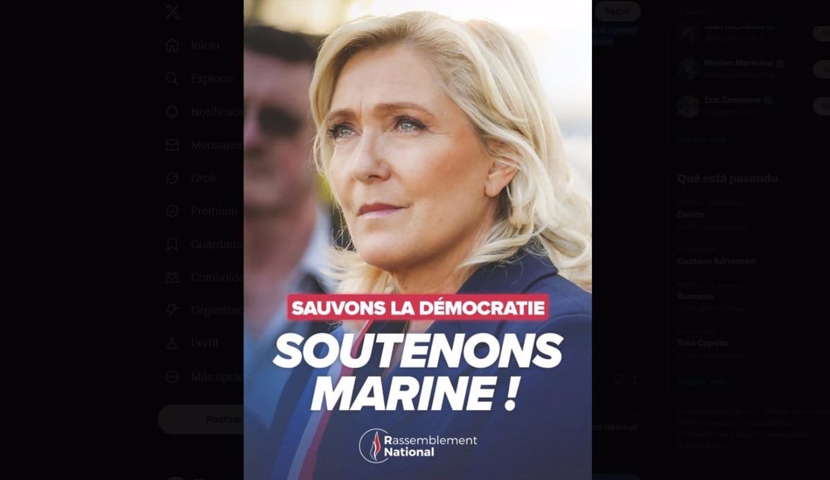 Bardella appelle une "mobilisation populaire pacifique" contre la disqualification du Pen