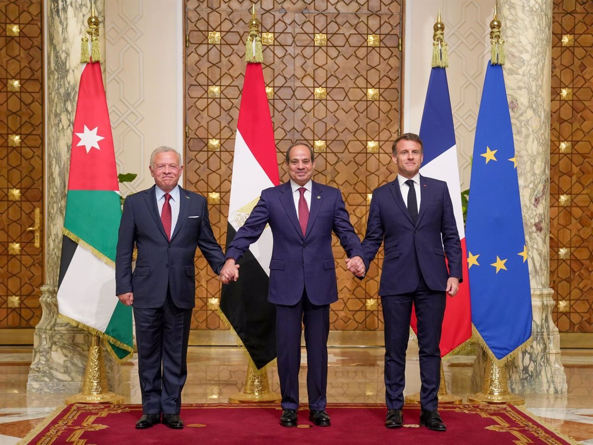 Les chefs d'État de France, de l'Égypte et de la Jordanie s'adressent à Trump la reprise de l'incendie élevé à Gaza