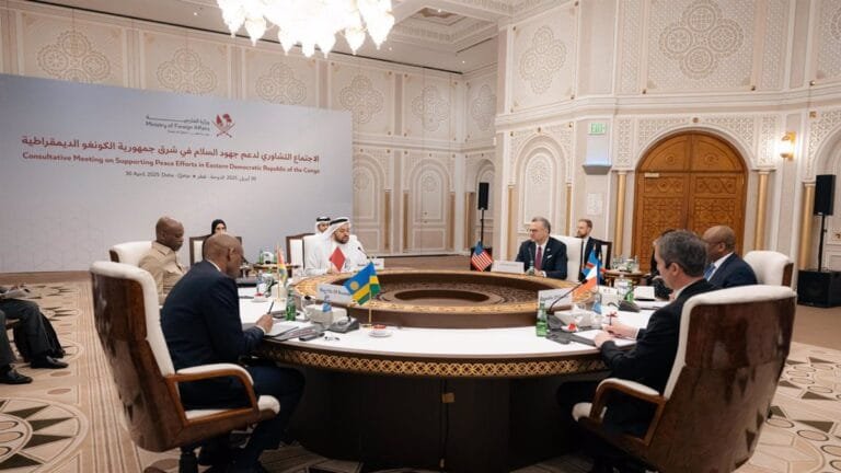 Des représentants de plusieurs pays se réunissent à Doha pour “avancer” vers un accord de paix dans le RDC