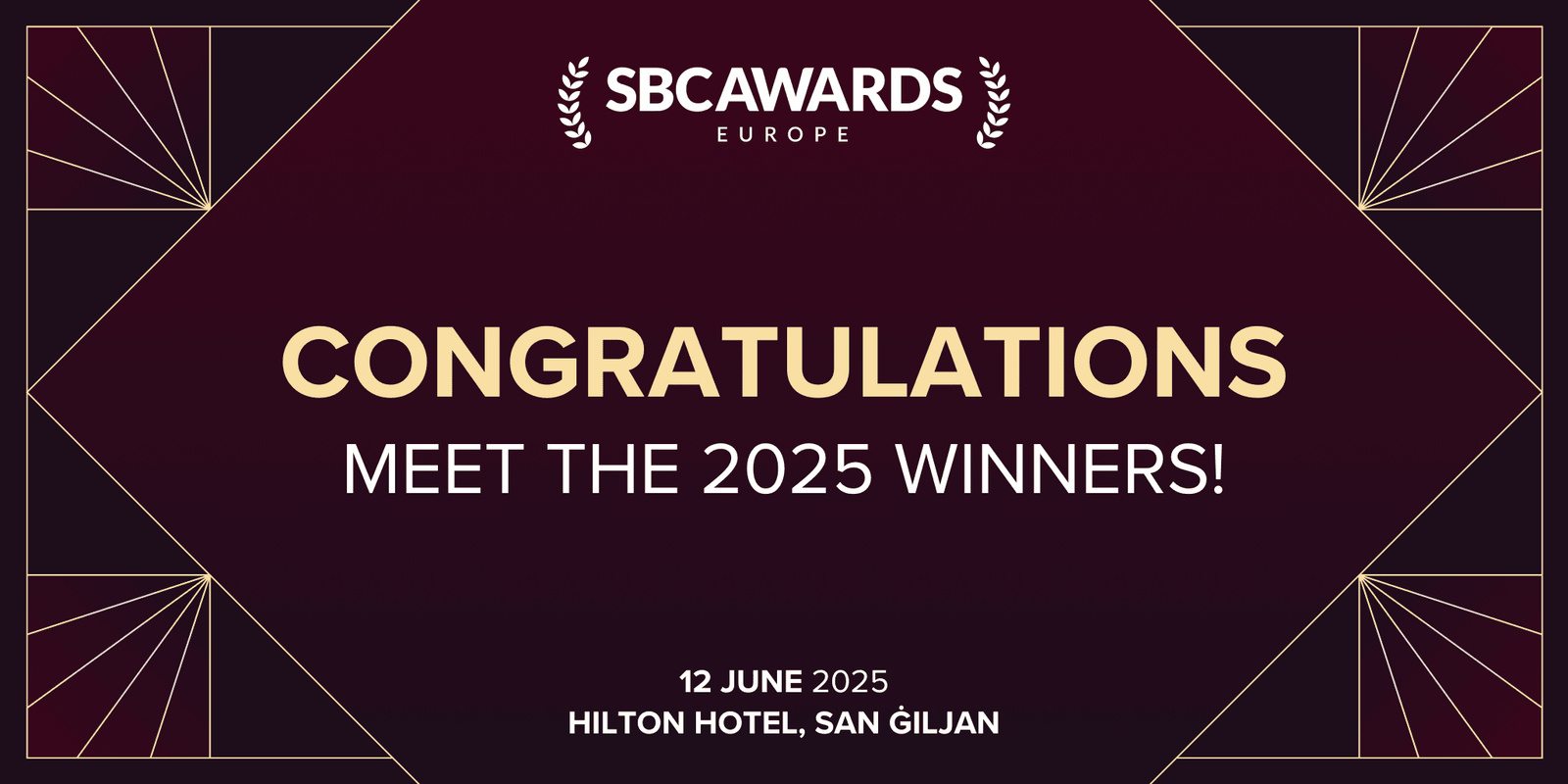 Europe's iGaming pioneers celebrated at SBC Awards 2025